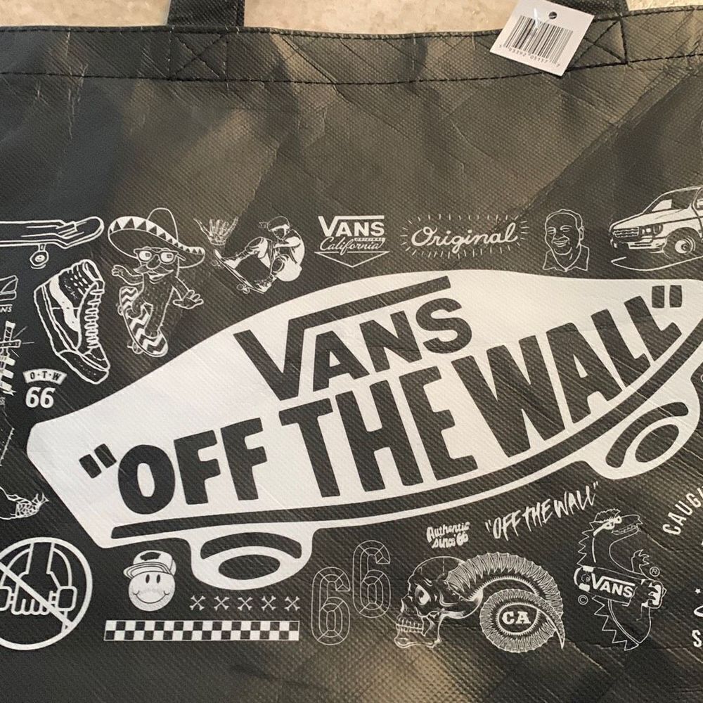 VANS Black Tote Bag NWT - Picture 3 of 4